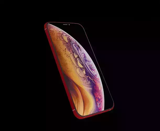 I phone X iphone xs max 3D model