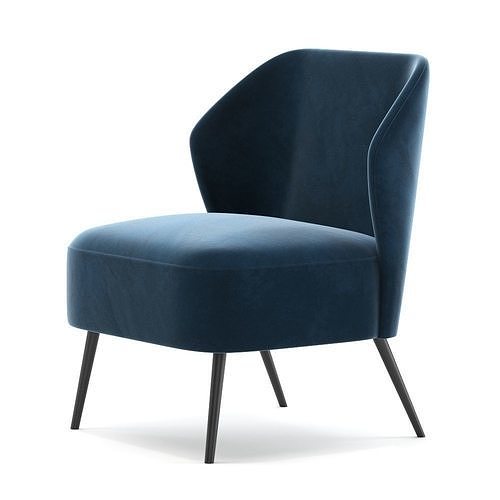 MADE Topeka Armchair Low-poly 3D model