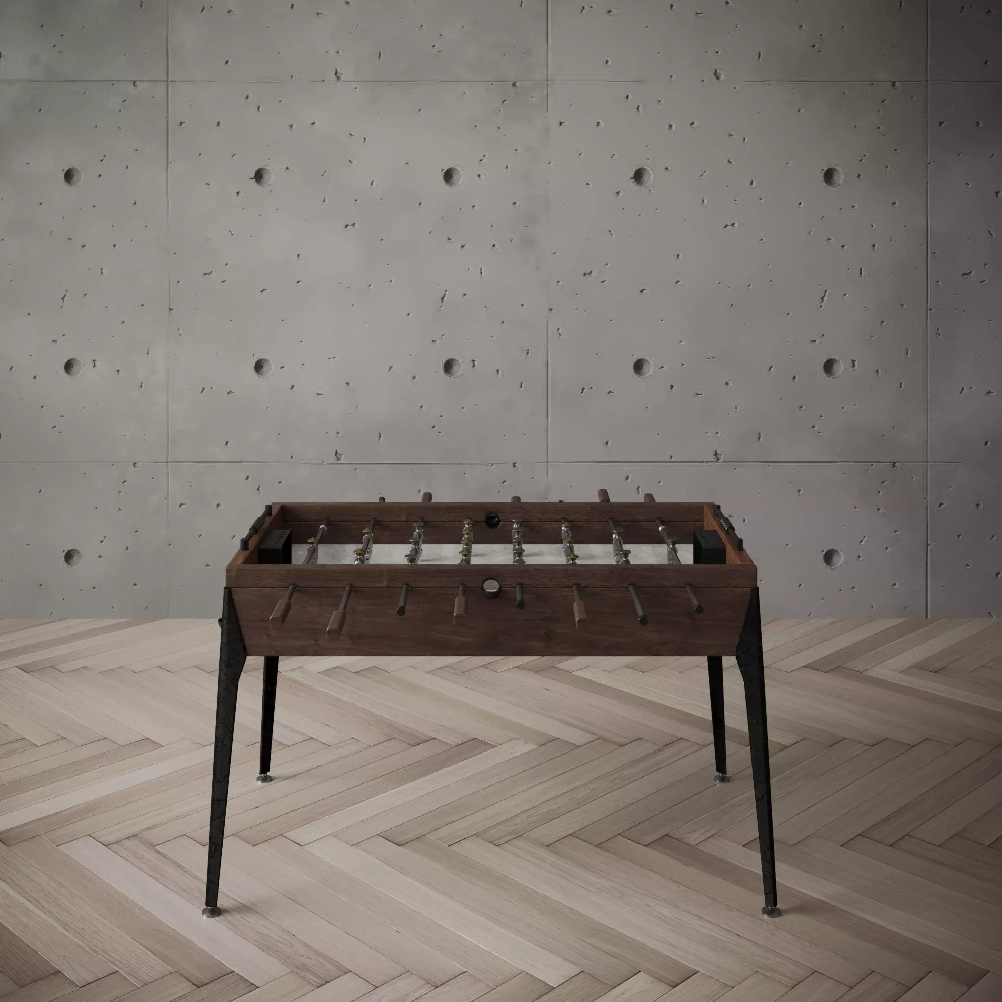 District Eight FOOSBALL TABLE 3D model_0