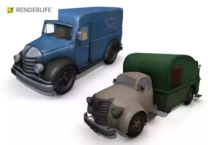 Truck Pack 1 3D model