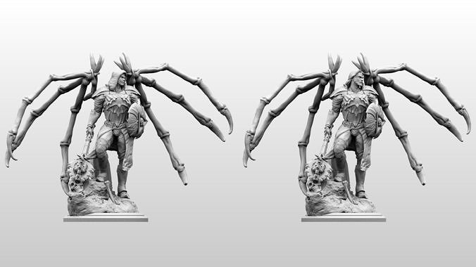 Fallen Angel Plus Variant 3D print model