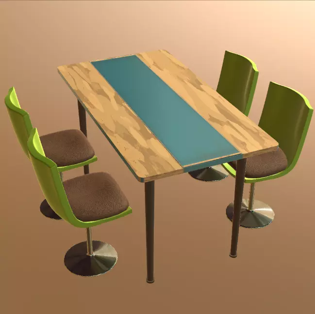 CharTable set2 3D model