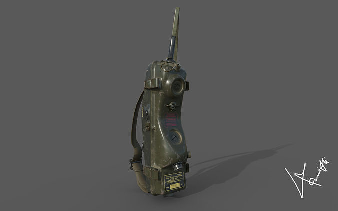transmitter walkie talkie 3D model
