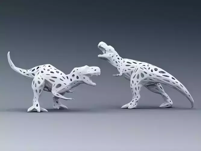 3D PRINTED MODEL T-REX 3D print model