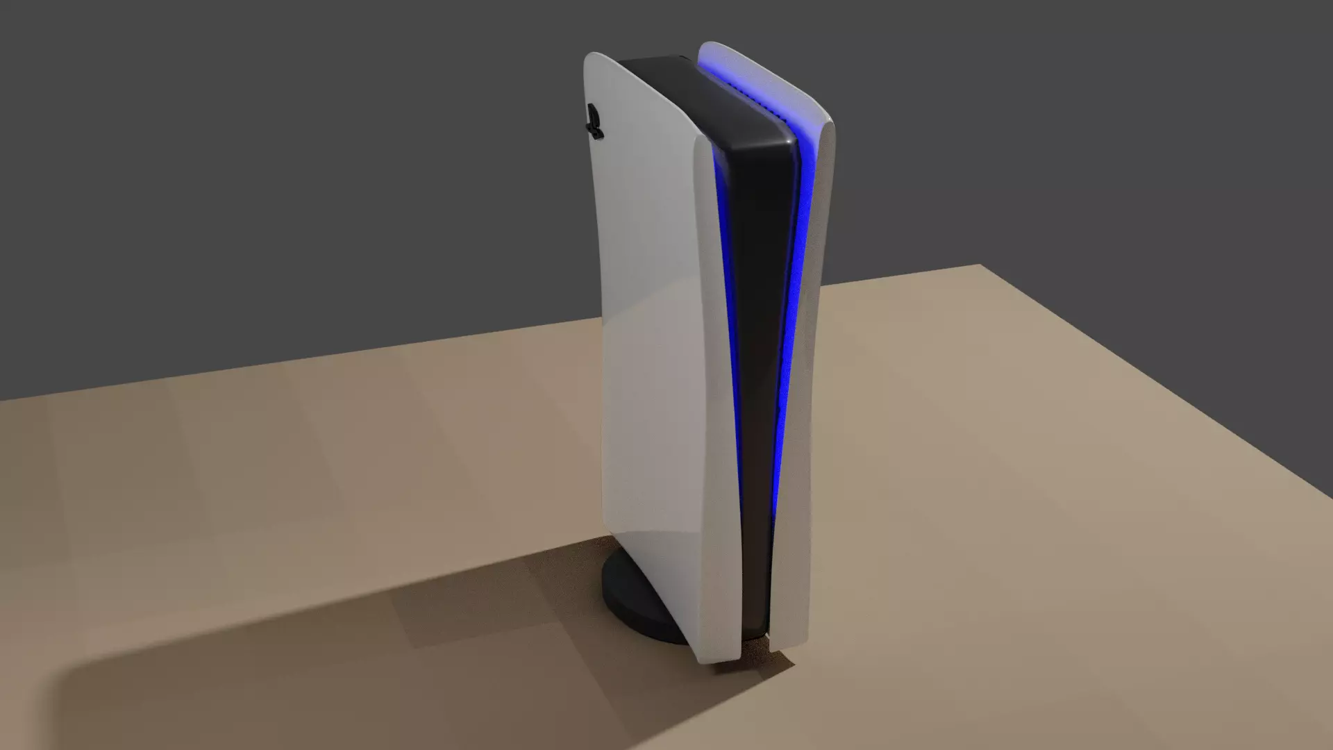 PlayStation 5 futuristic air purifier Free 3D model
