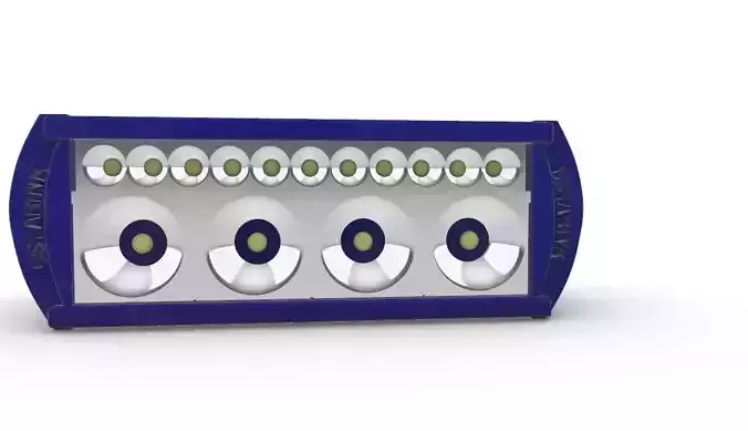 Carelo led Low-poly 3D model