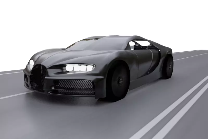 bugatti chiron Free 3D model