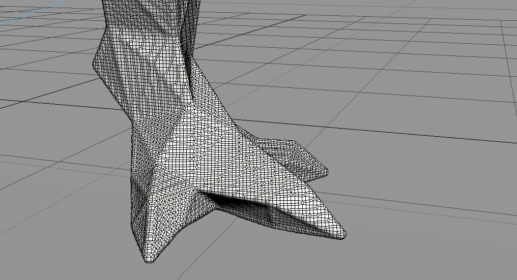 3D PRINTED MODEL T-REX -Line-triangulate-style  3D print model_17