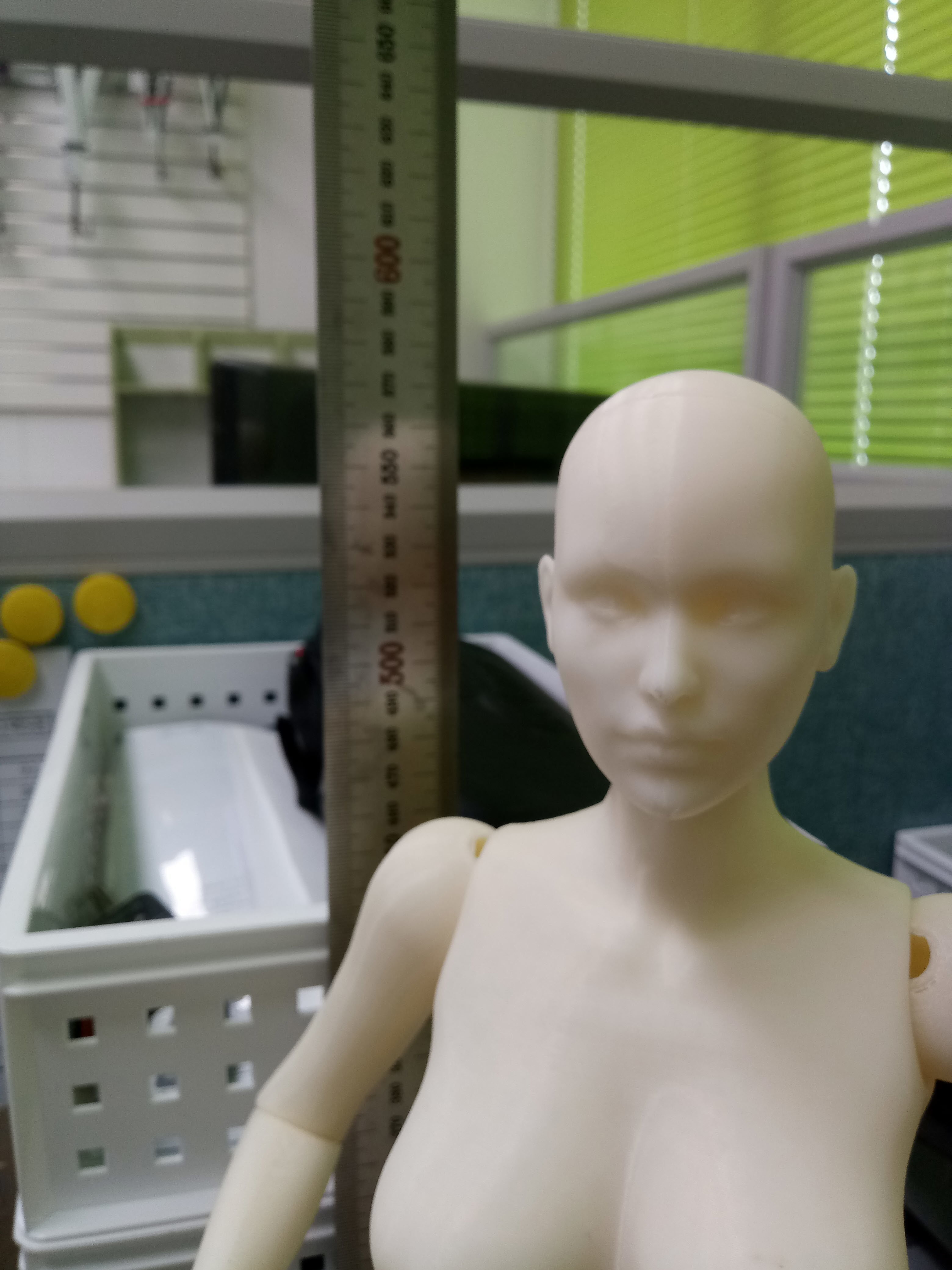 BJD girl -ball Jointed doll 3D print model  3D print model_7