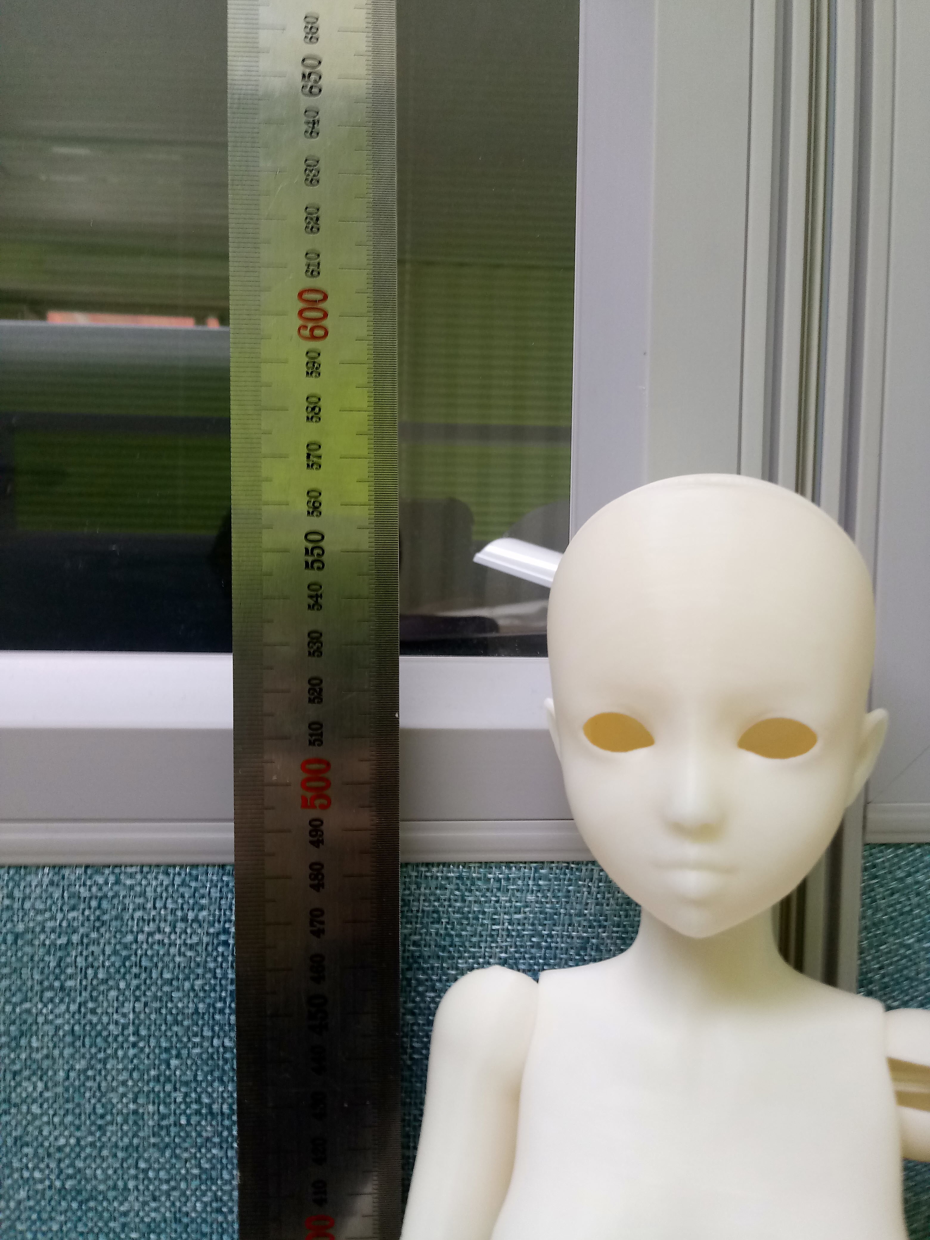 BJD girl -ball Jointed doll 3D print model 3D print model_3