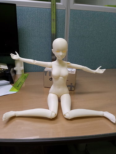 BJD girl -ball Jointed doll 3D print model 3D print model