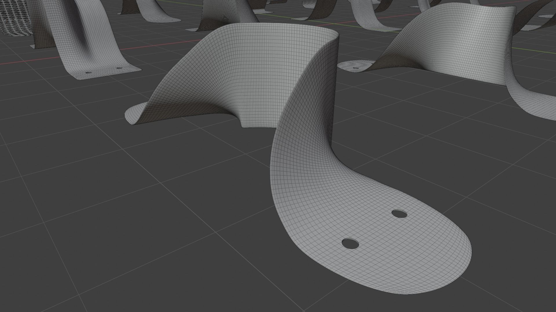 joints industrial design Low-poly 3D model_4