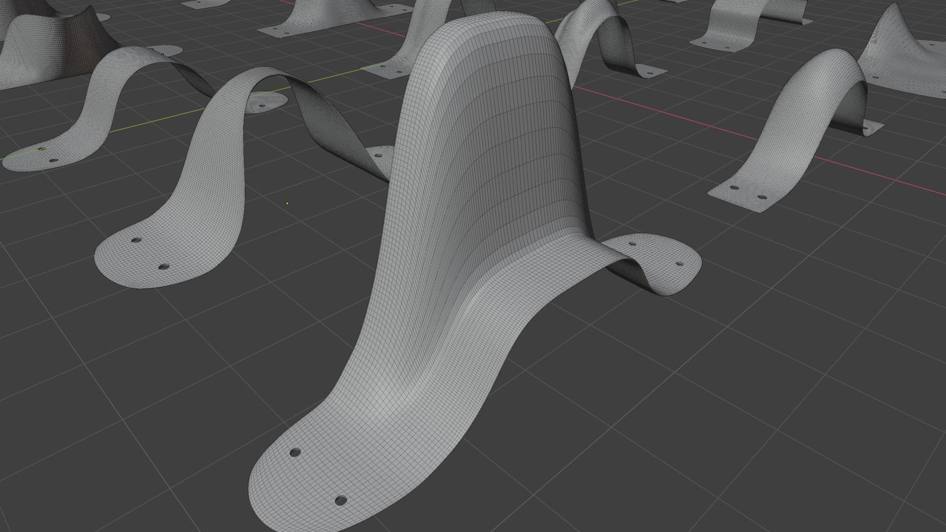 joints industrial design Low-poly 3D model_7