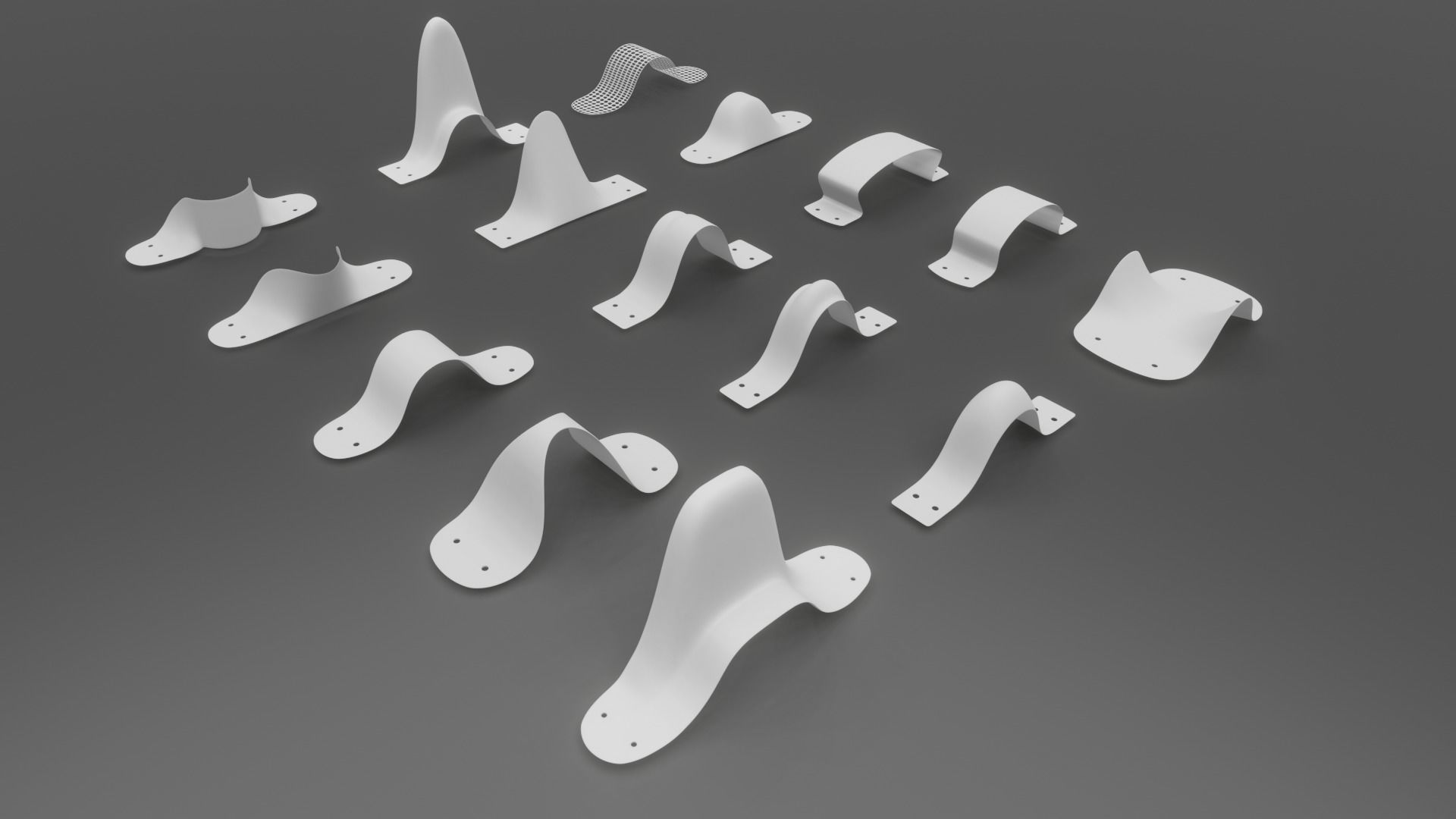 joints industrial design Low-poly 3D model_2