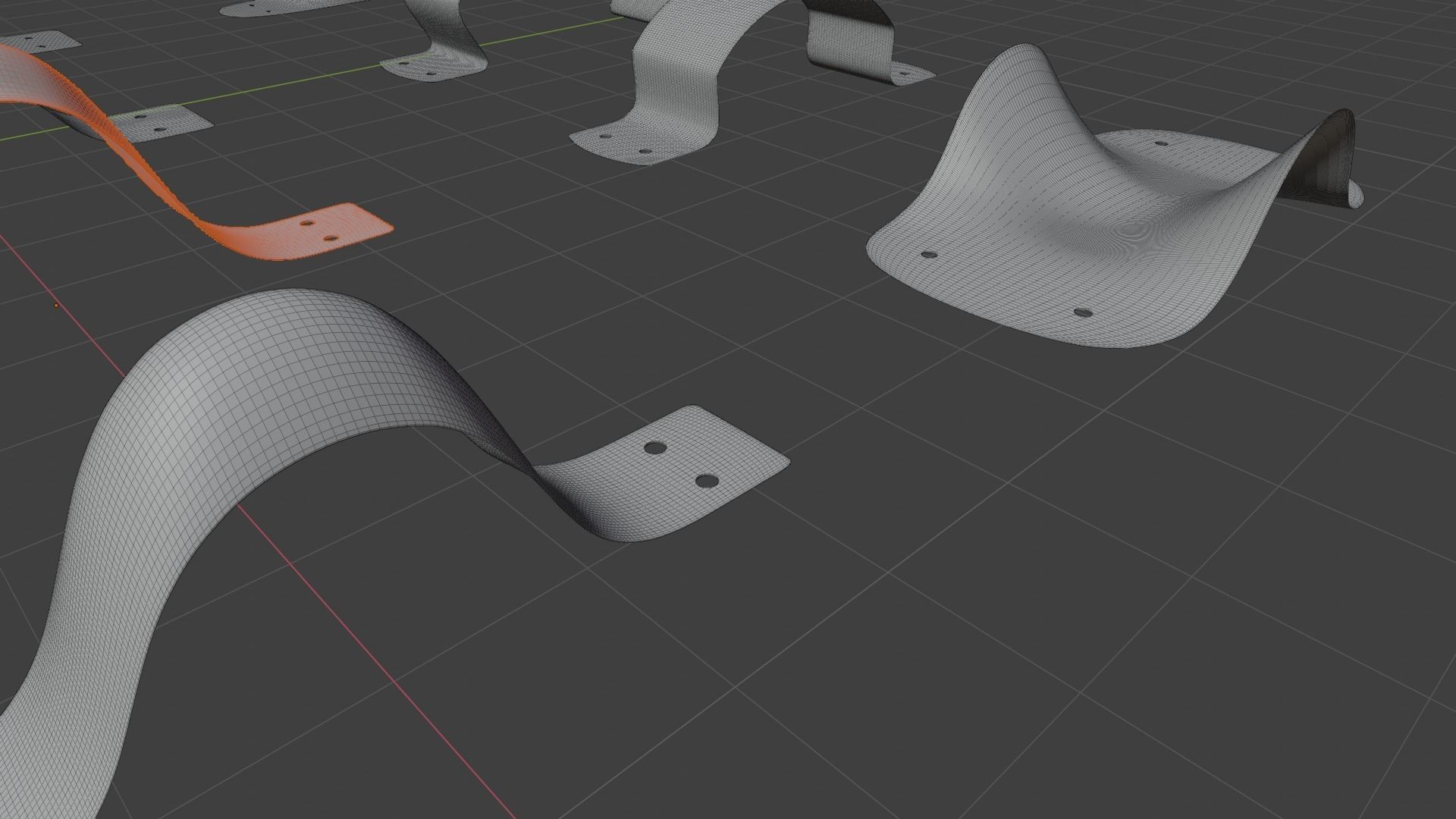 joints industrial design Low-poly 3D model_8