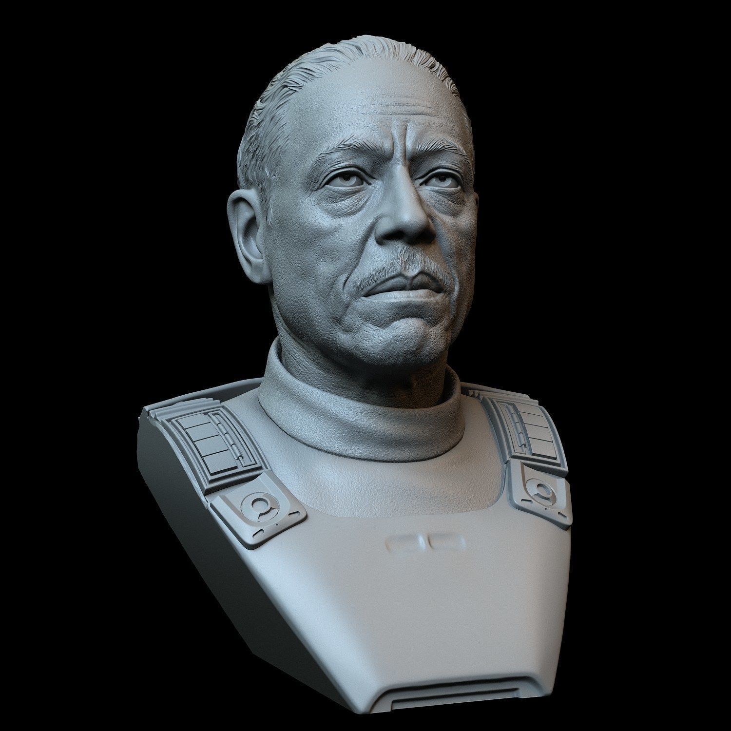 Moff Gideon from The Mandalorian 3D print model_7