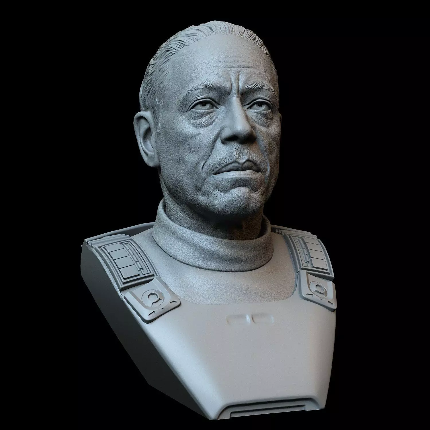 Moff Gideon from The Mandalorian 3D print model_0
