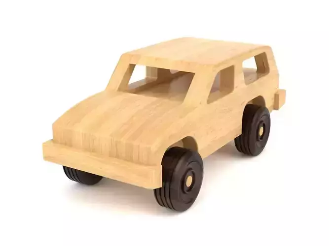 Wooden toy car 21