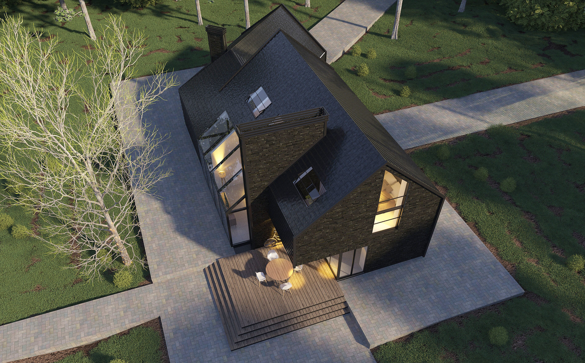 Black House Blues 3D model_9