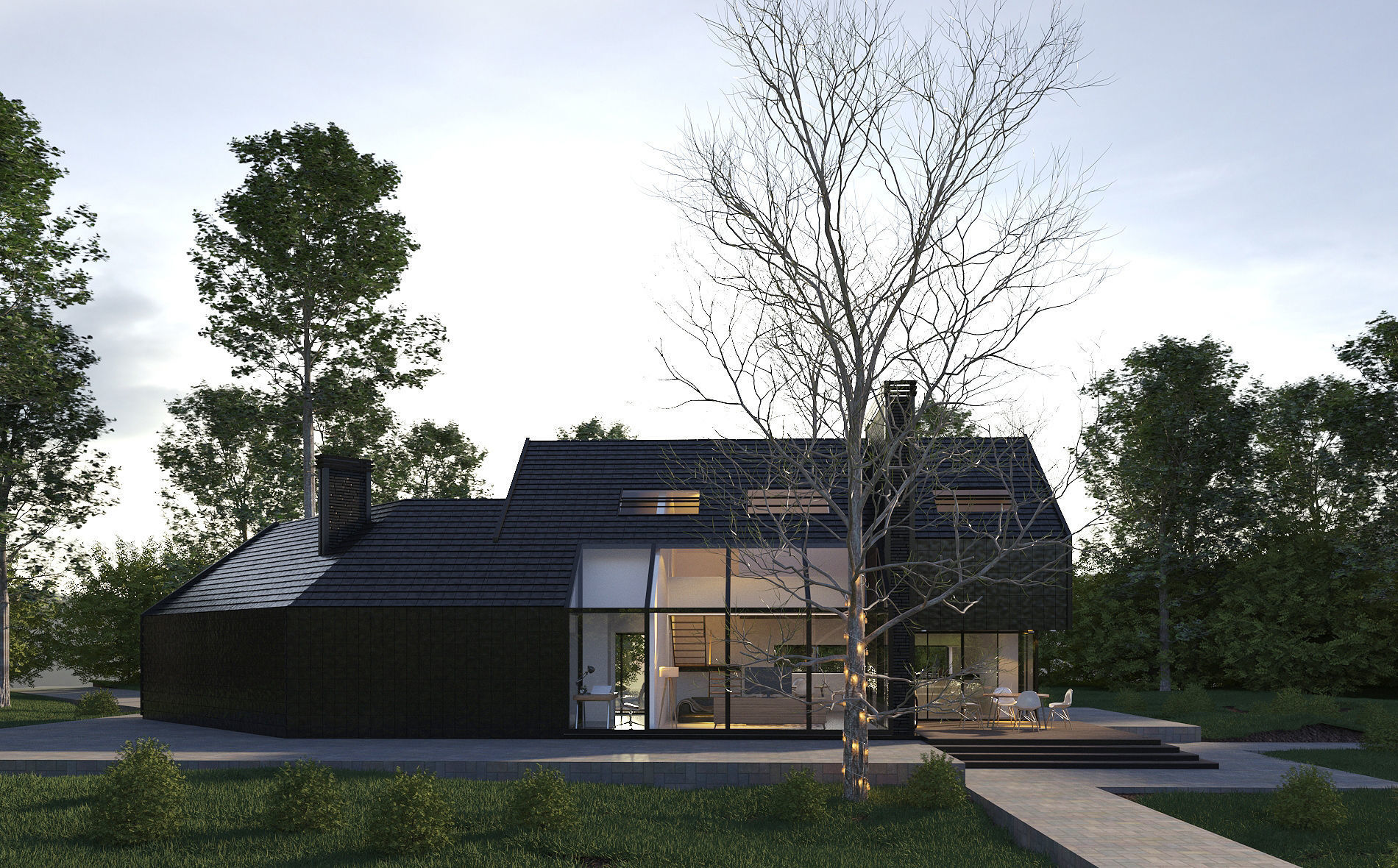 Black House Blues 3D model_8