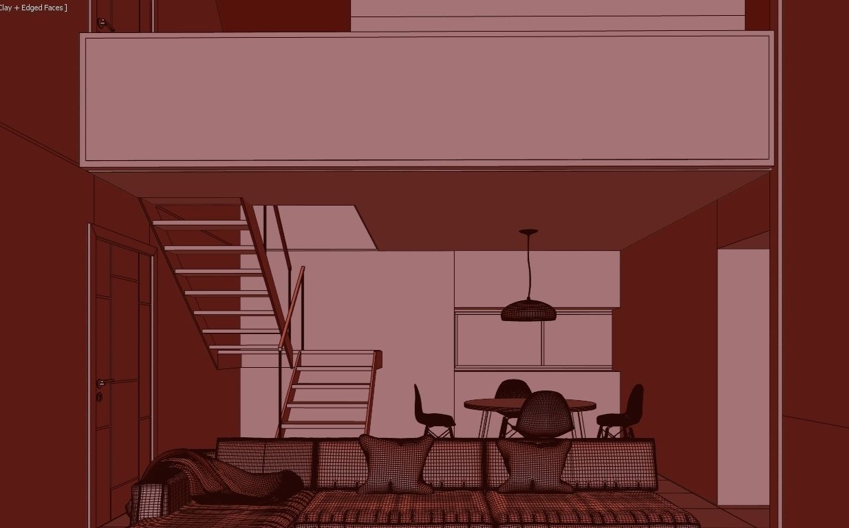 Black House Blues 3D model_23