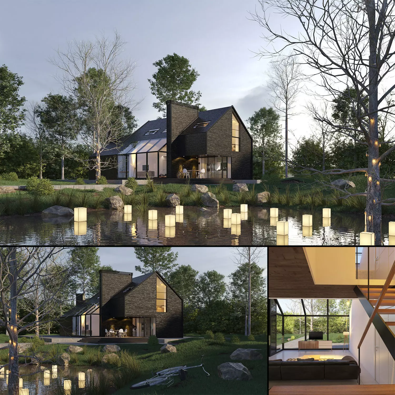 Black House Blues 3D model_0