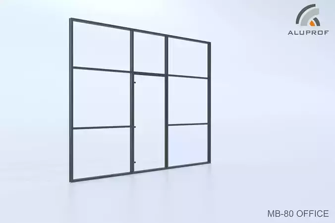 Aluprof MB-80 Office 011 0173 Free 3D model