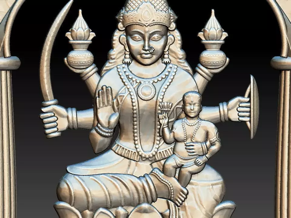 SANTHANA LAXMI 3D MODEL Free 3D model
