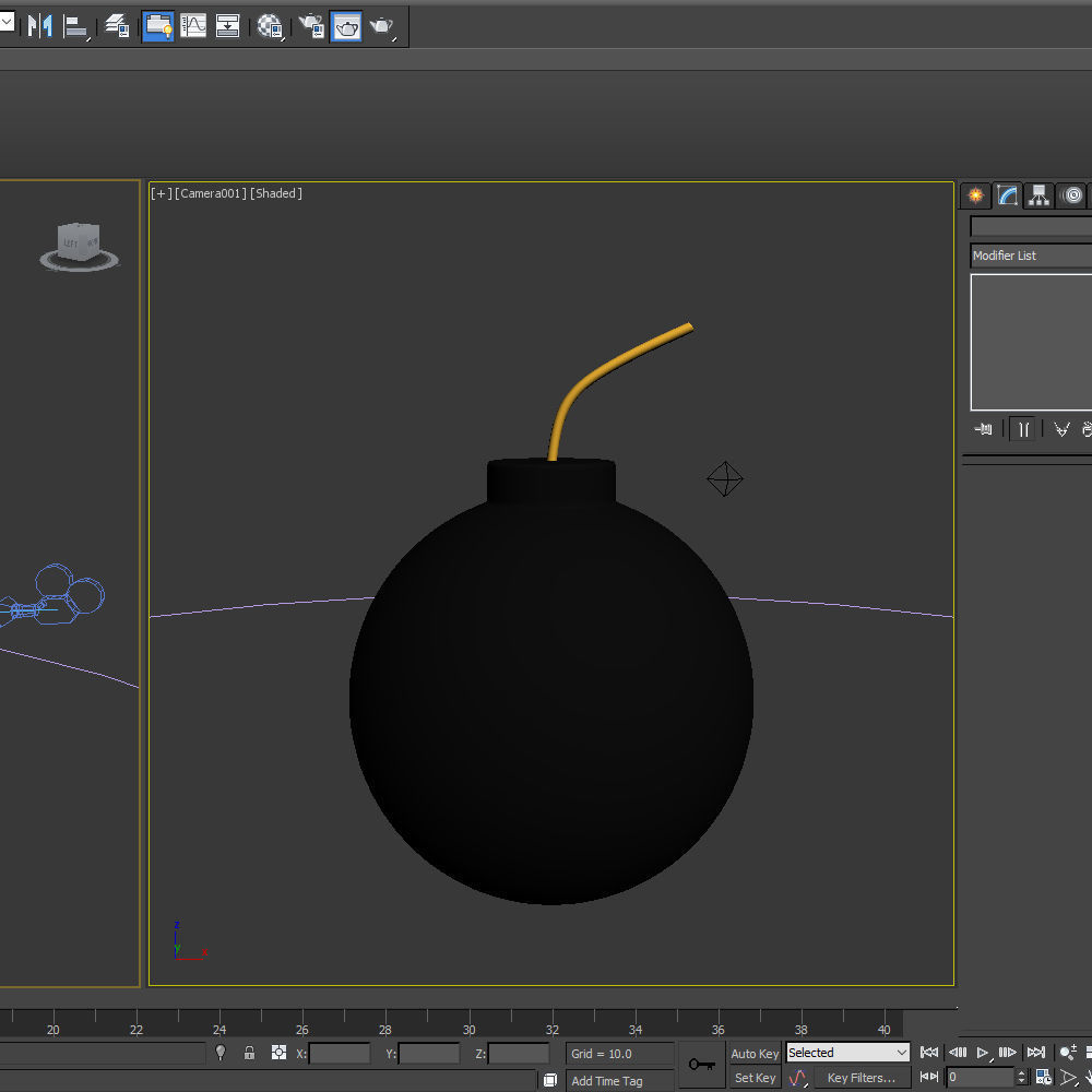 Bomb Cartoon 3D model_12