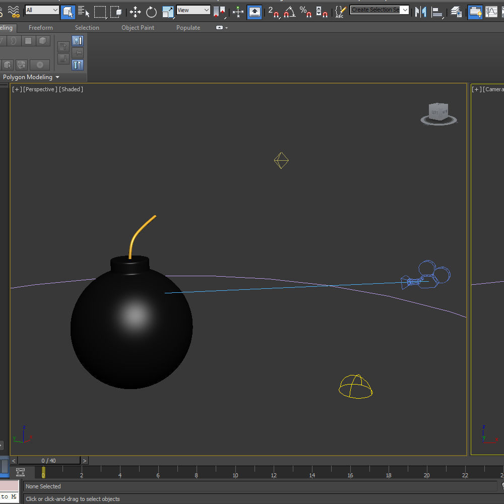 Bomb Cartoon 3D model_11