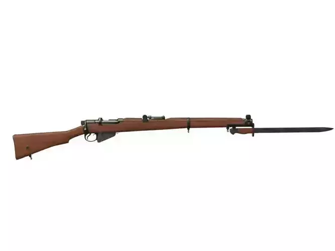 Lee Enfield No1 MkIII 3D model