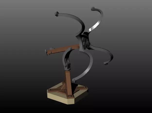 Windlance sword 3D print model_0