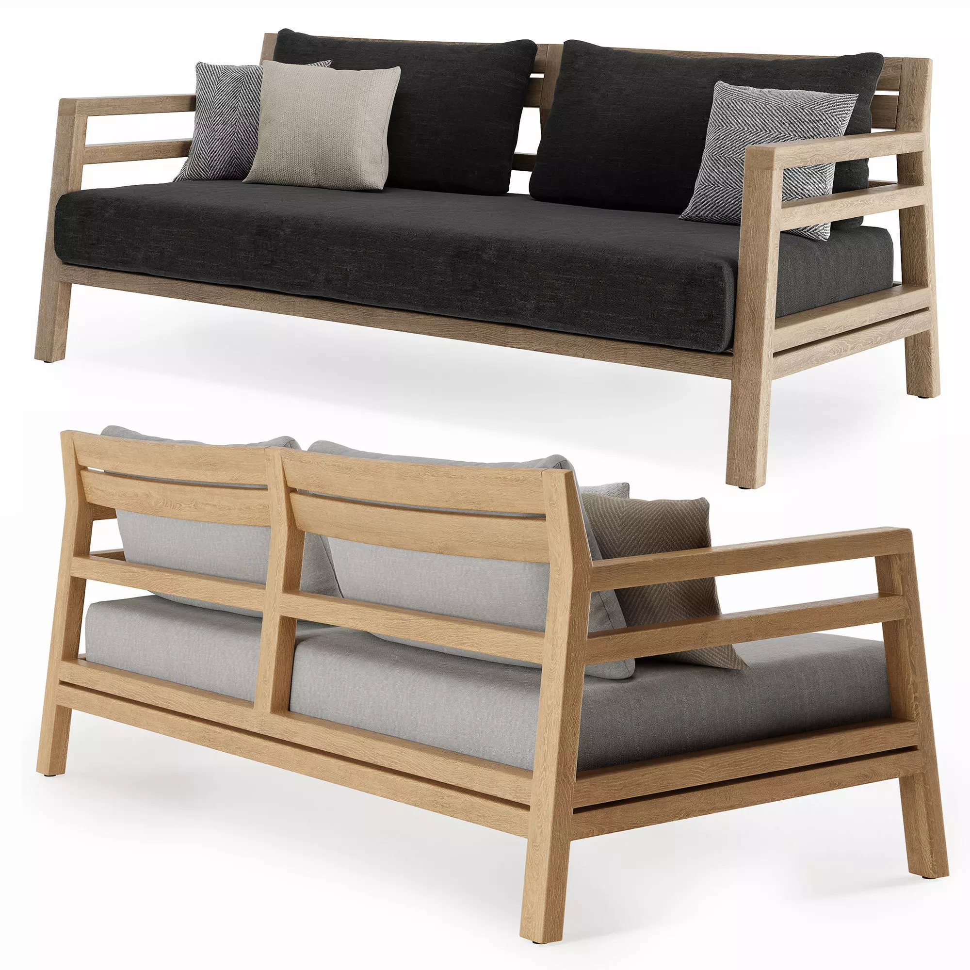 Ethimo Costes Sofa 3D model