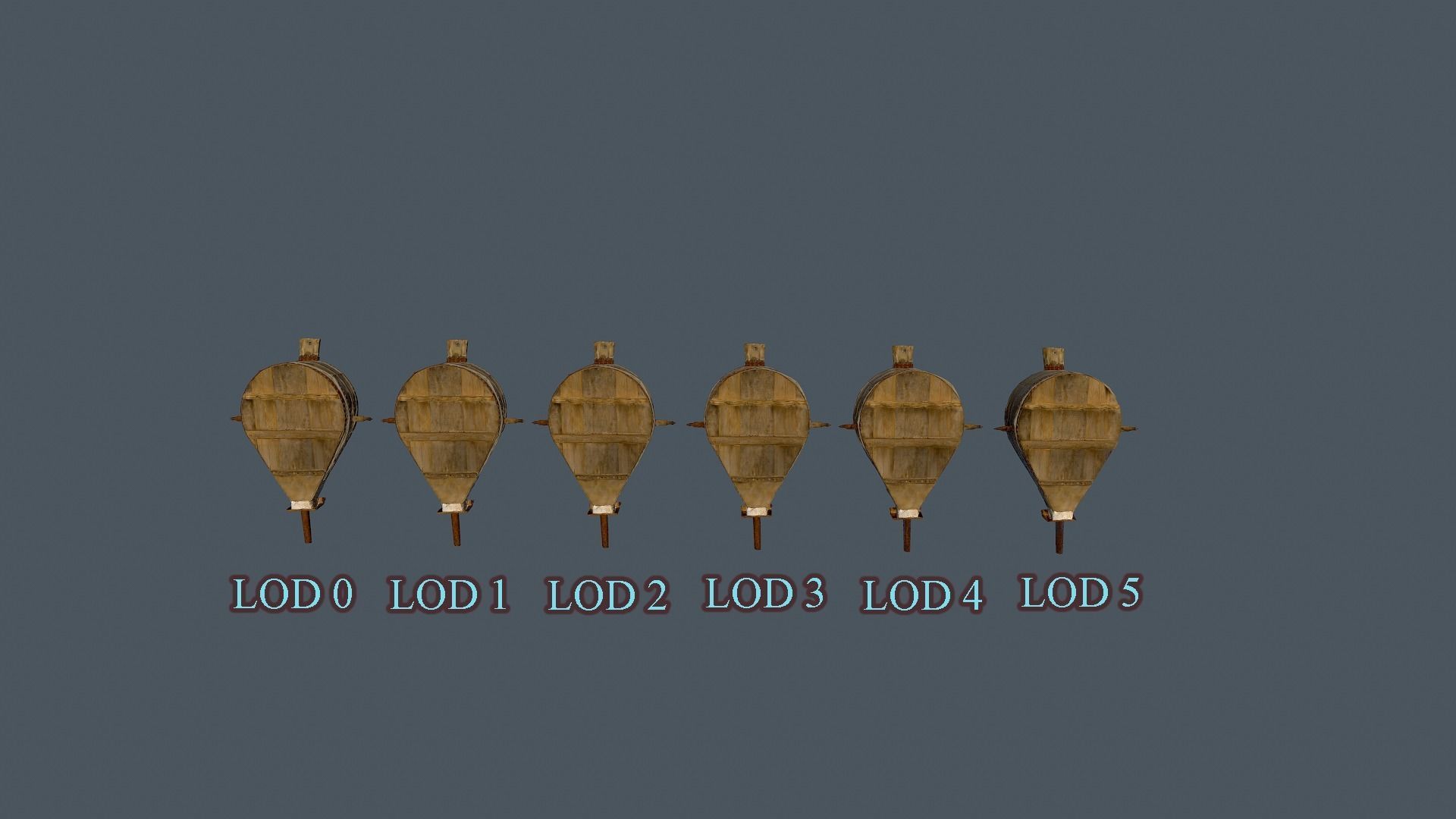 3D Air blower Low-poly 3D model_2