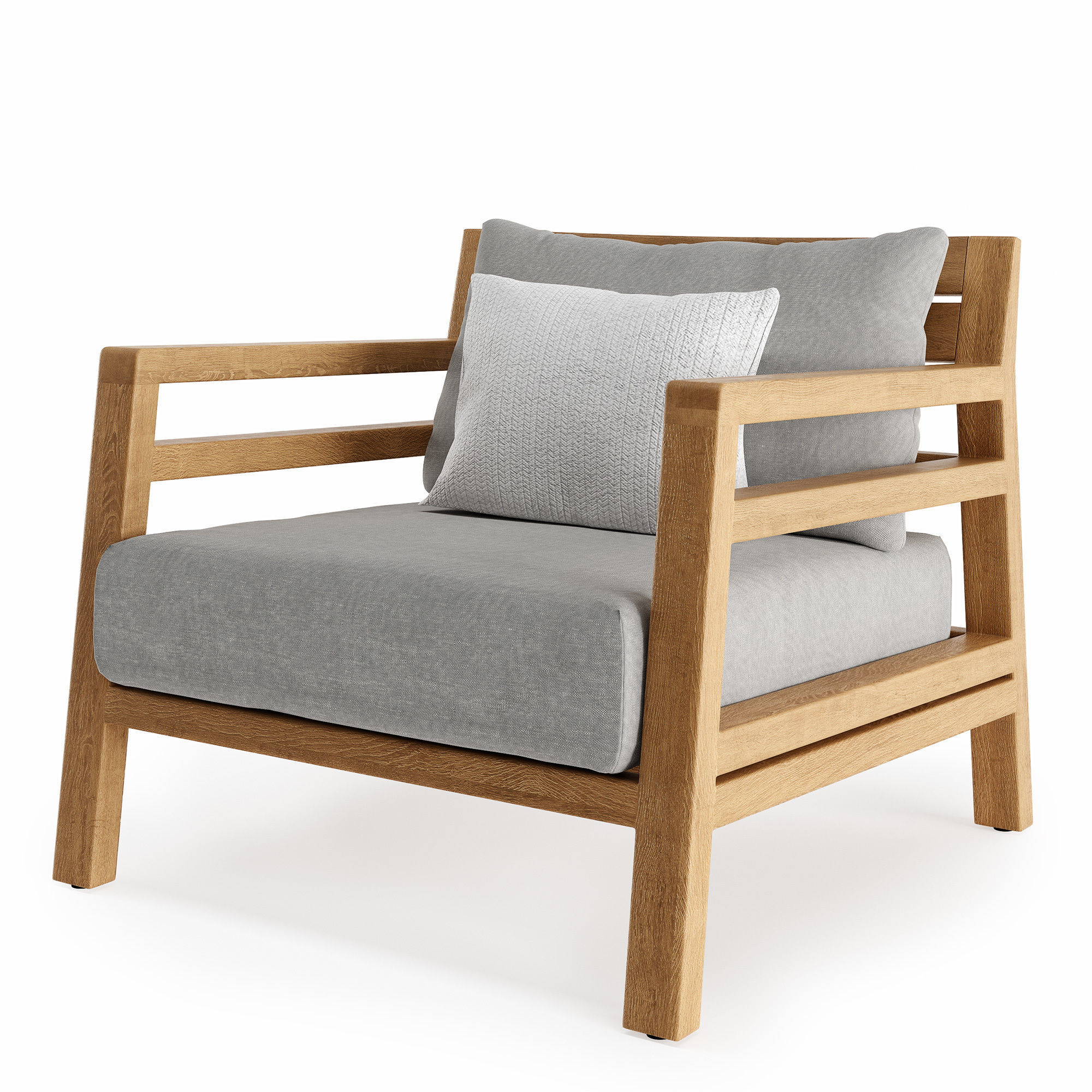 ETHIMO Costes armchair 3D model_1