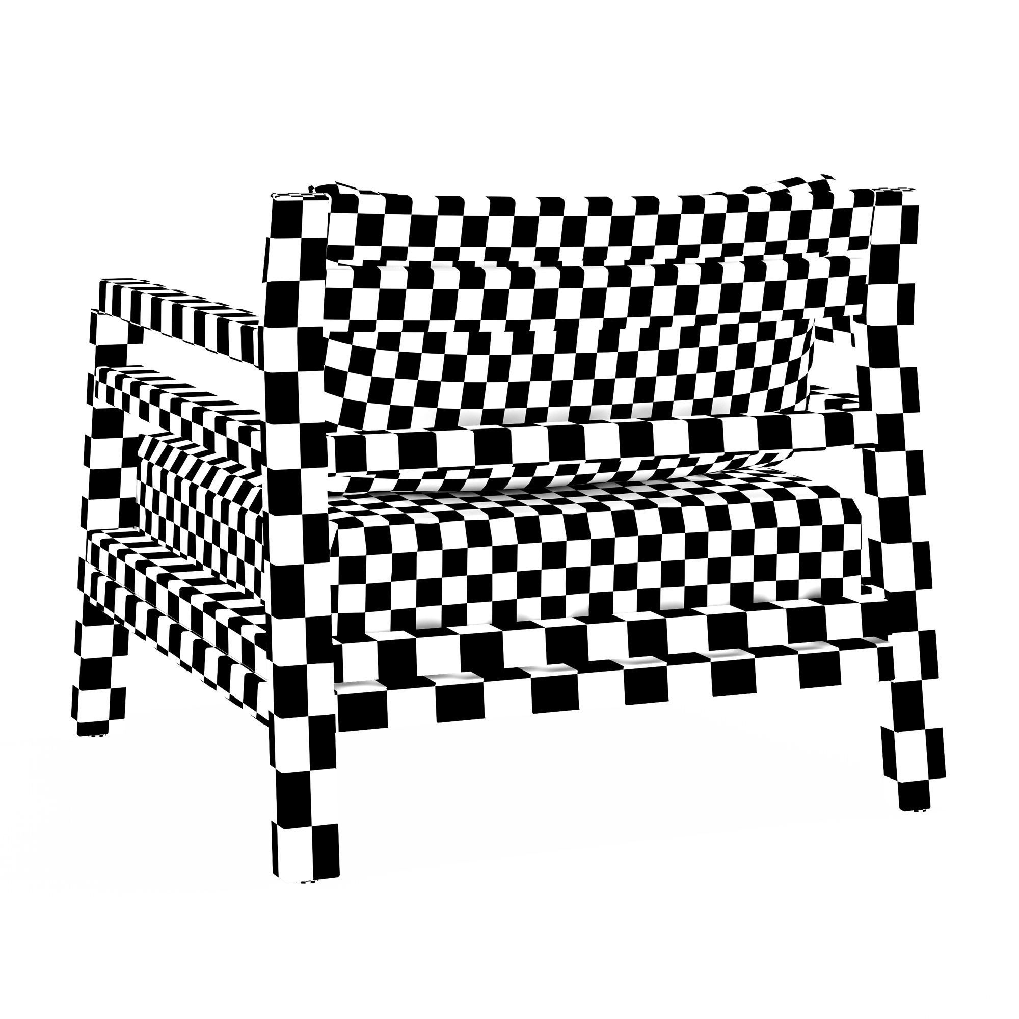 ETHIMO Costes armchair 3D model_16