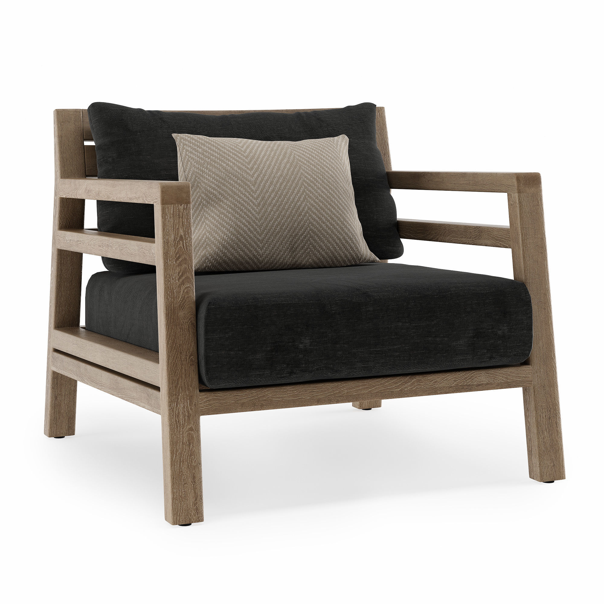 ETHIMO Costes armchair 3D model_4