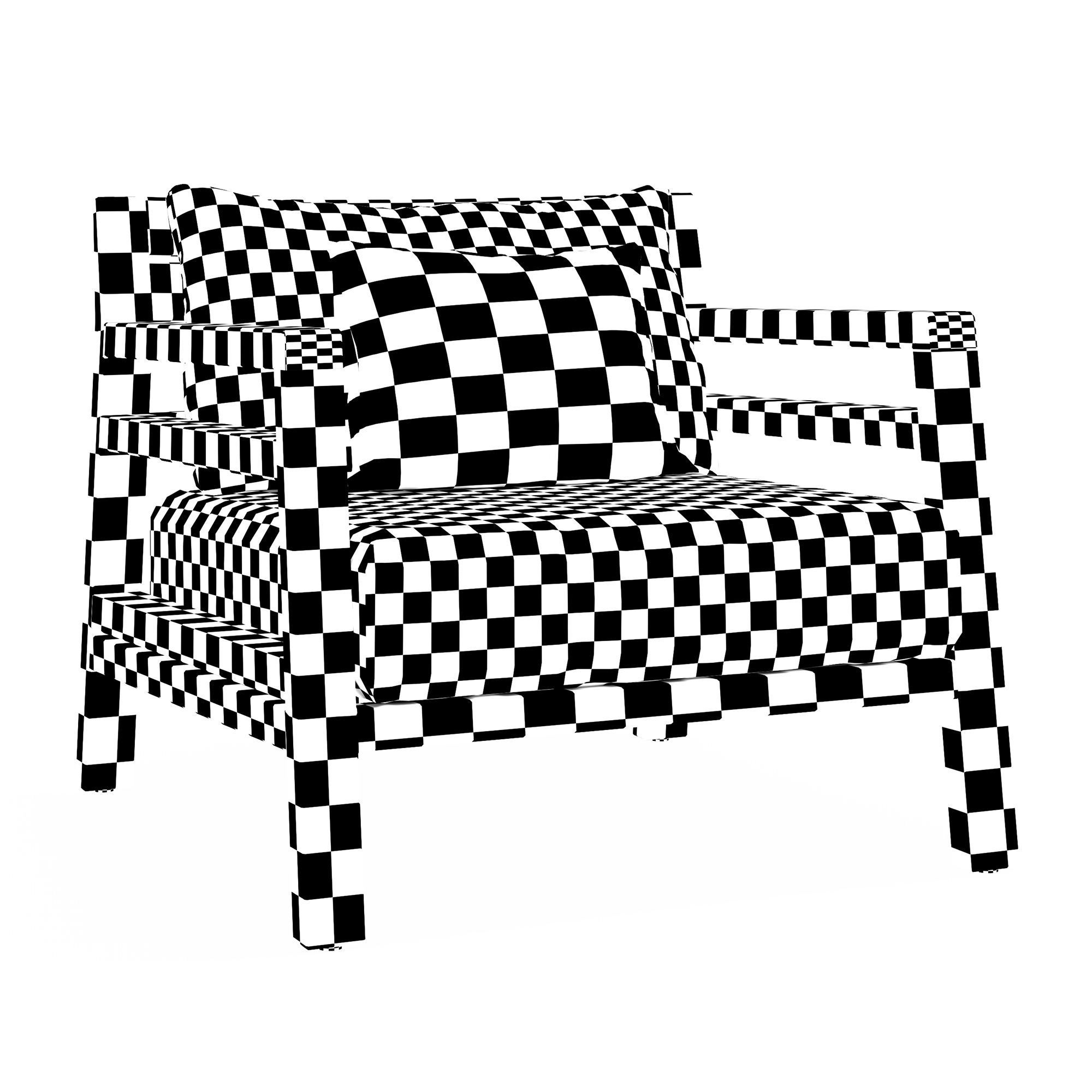 ETHIMO Costes armchair 3D model_14