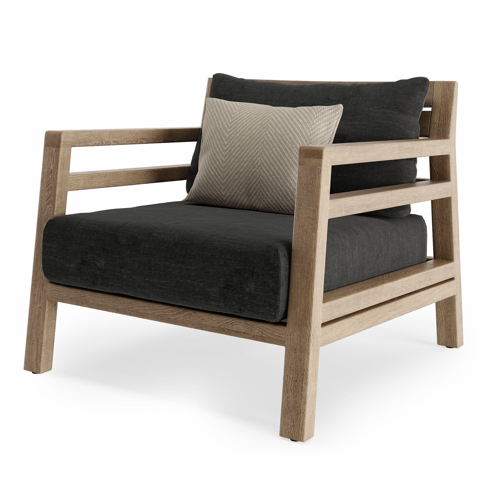 ETHIMO Costes armchair 3D model_2