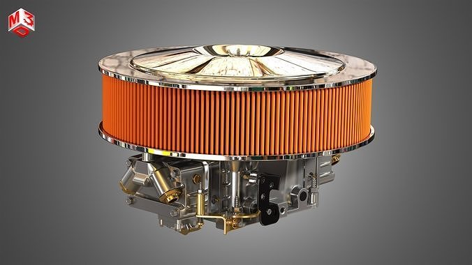 Holley Dominator Carburetor 3D model