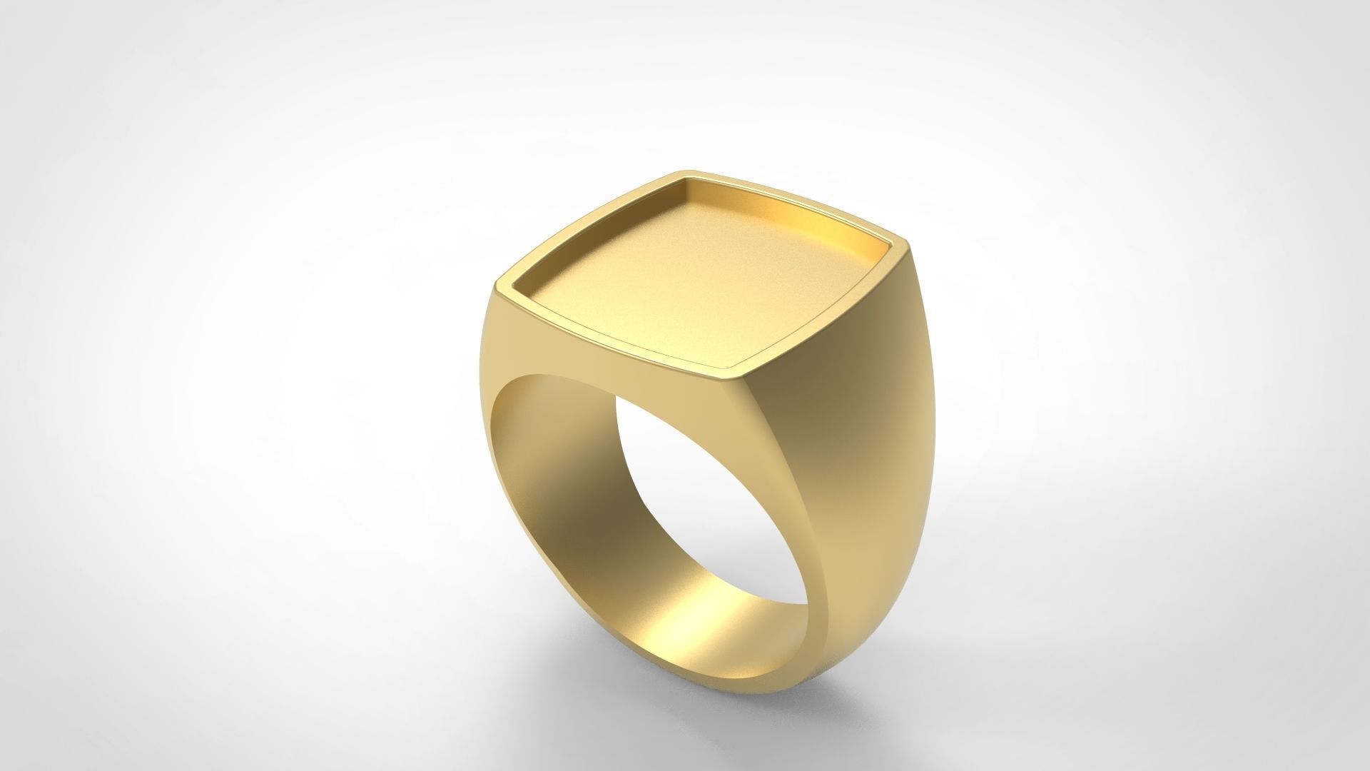 Signet Men Ring Pack No 27 3D print model_19