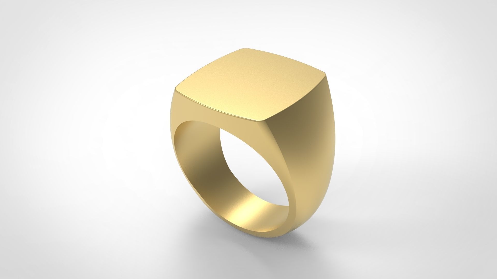 Signet Men Ring Pack No 27 3D print model_21