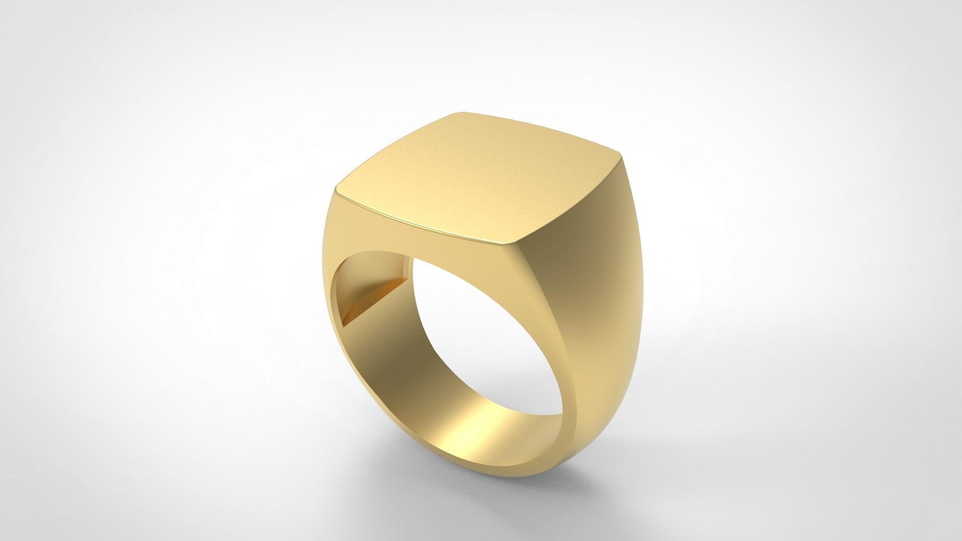Signet Men Ring Pack No 27 3D print model_16