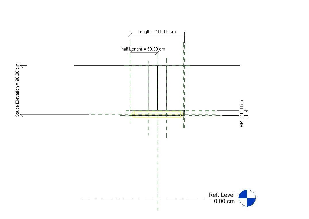 Lighting based ceiling parameters rft 3D model_4