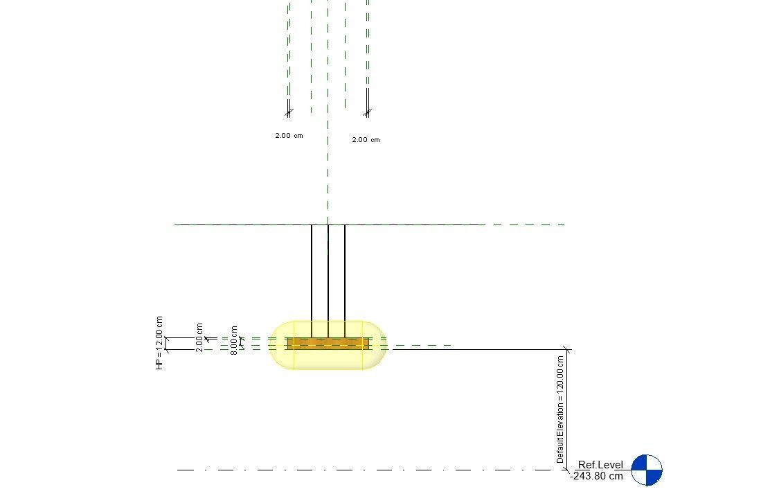 Lighting based ceiling parameters rft 3D model_3