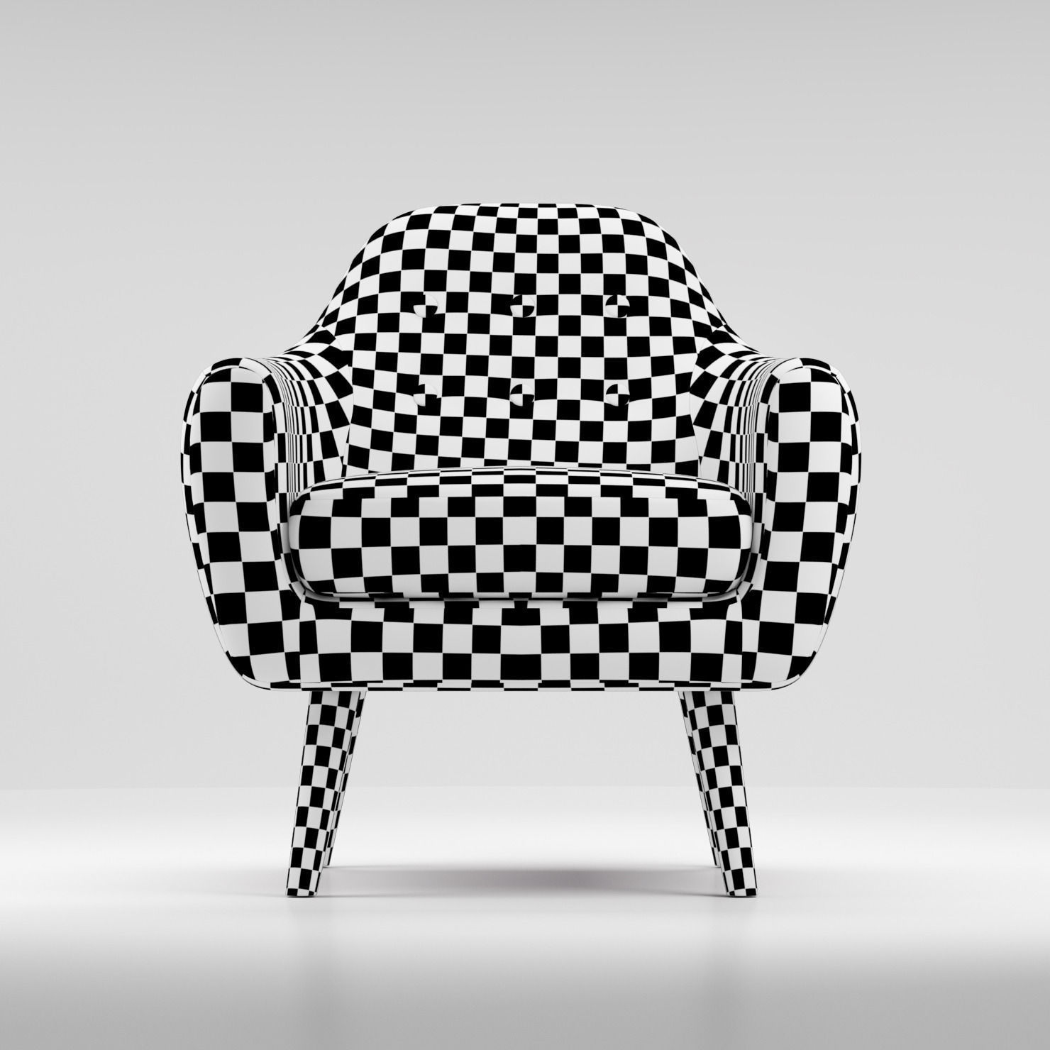 Sofa and Armchair Ritchie Set 3D model_8