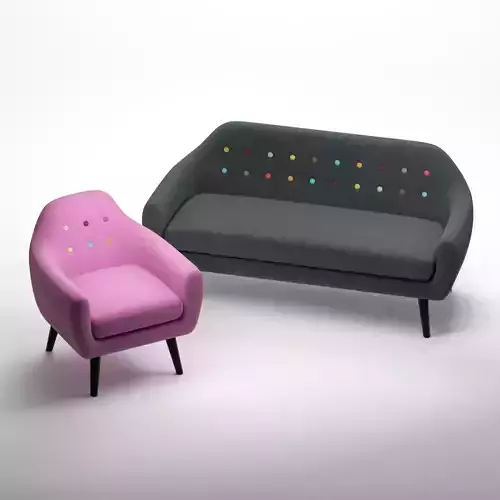 Sofa and Armchair Ritchie Set