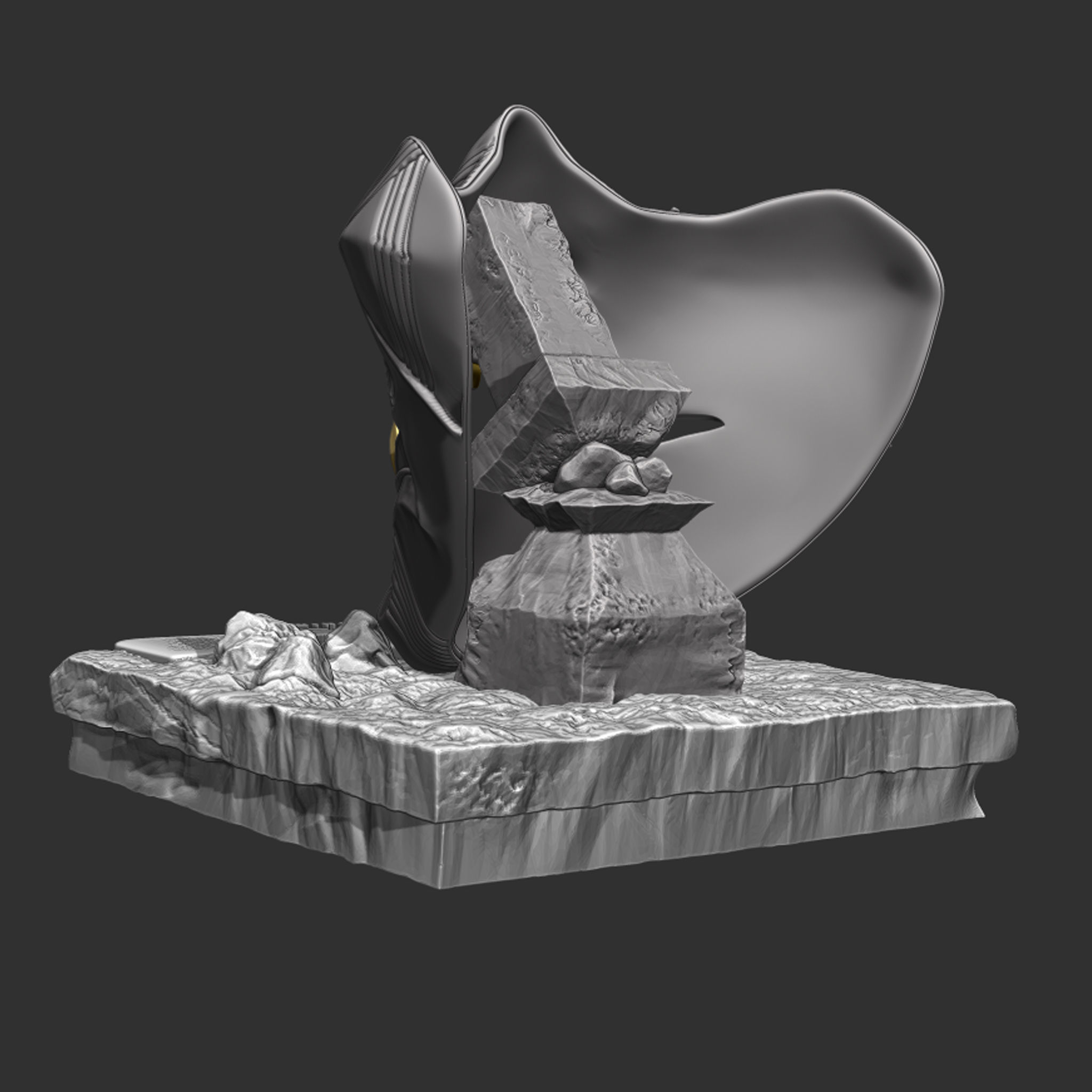 Ninja Mini Mask 3D print model_3