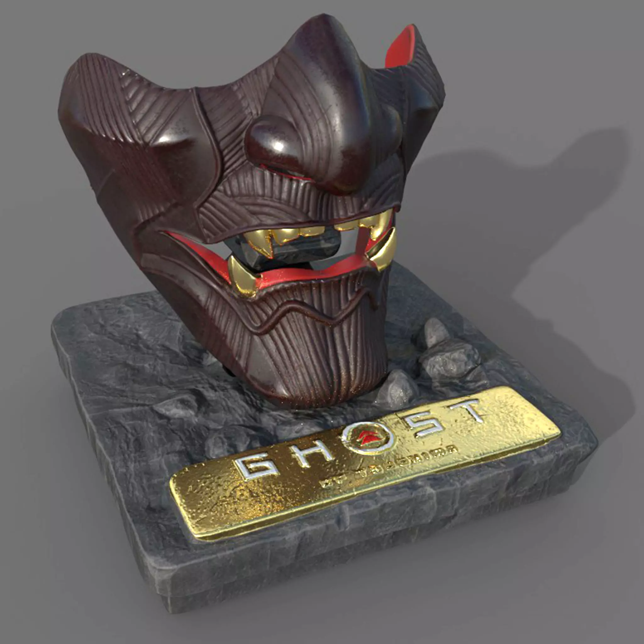 Ninja Mini Mask 3D print model_0