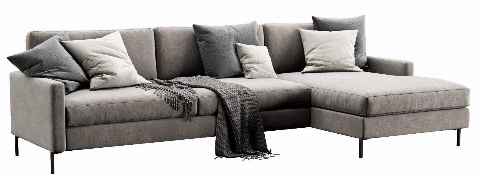 Interface Nana Chaise Lounge 3D model_5